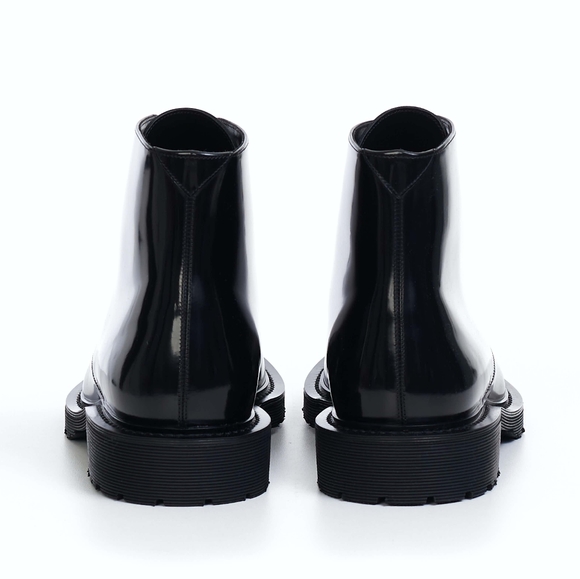 Saint Laurent Lace Up Army Boots - Picture 4 of 7